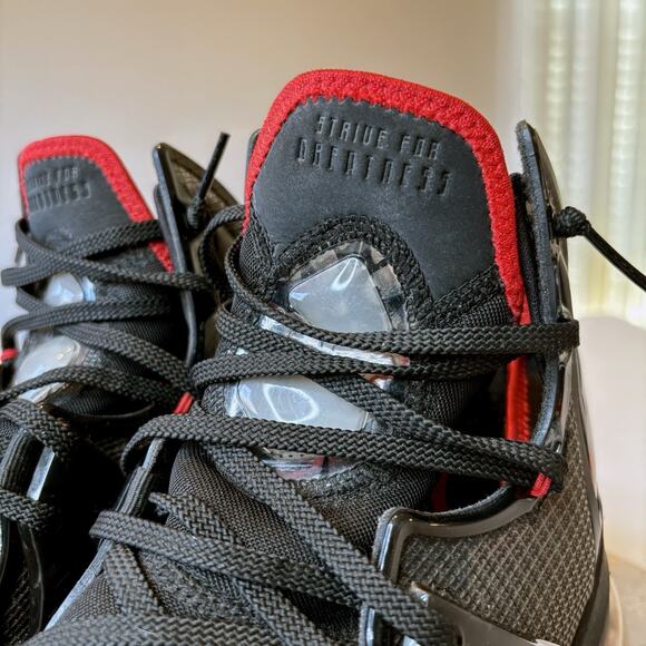 Nike Men\'s LeBron James 19 XIX Black & Red Basketball Sneakers Shoes US Size 9.5 main image 12